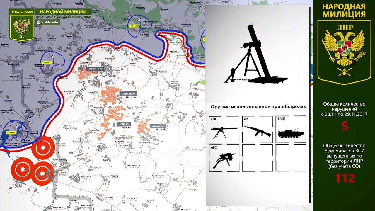 Карта обстрела лнр на сегодня