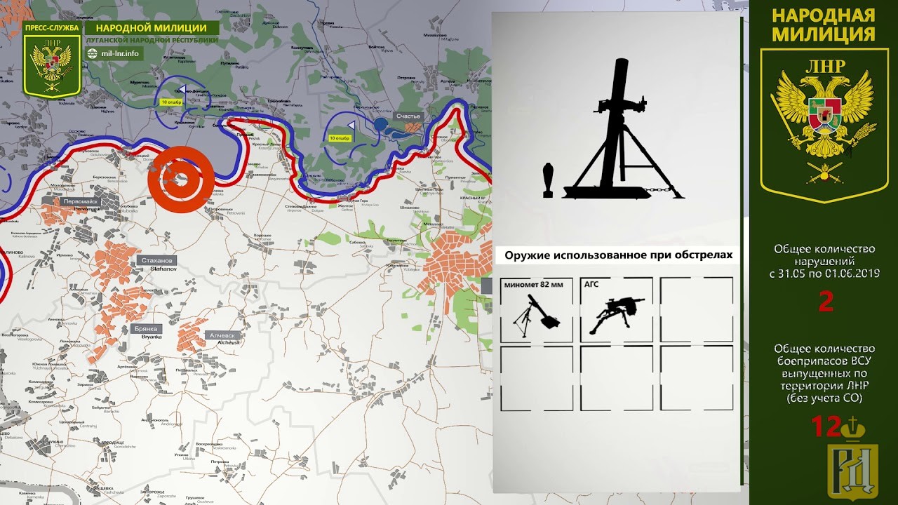 Карта обстрела лнр на сегодня