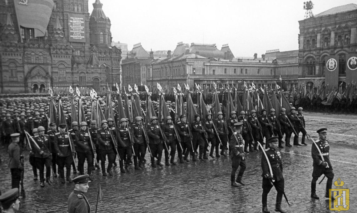 Парад победы 1945 года фото