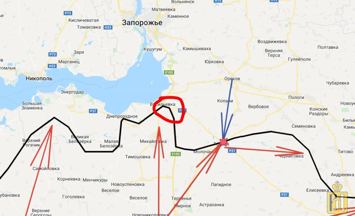 Васильевка запорожская область на карте украины подробная карта