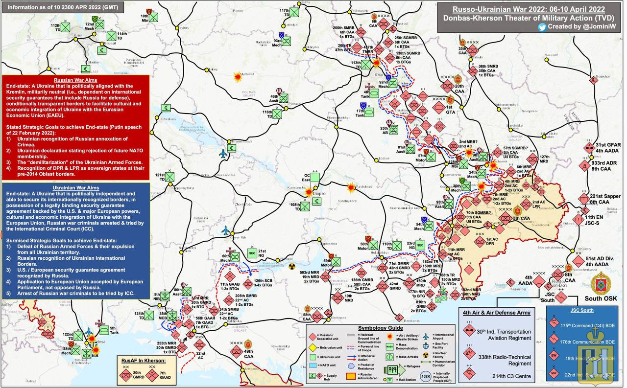 Карта боев на донбассе 2022