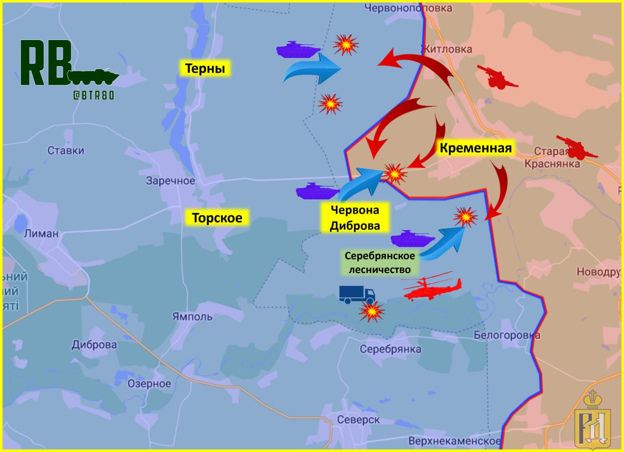 Карта российской армии в украине