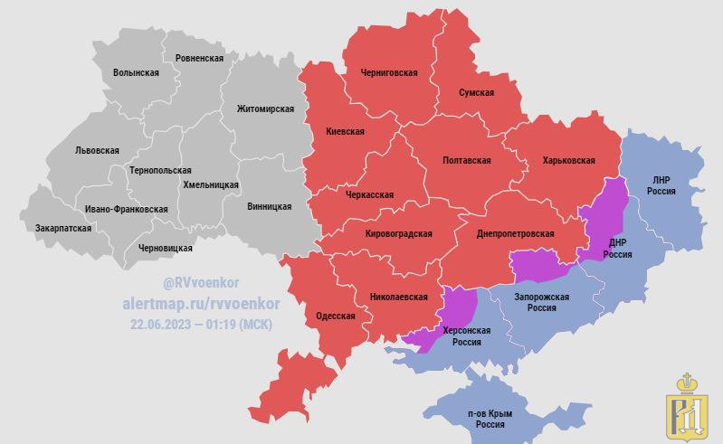 Запорожская область боевые действия карта